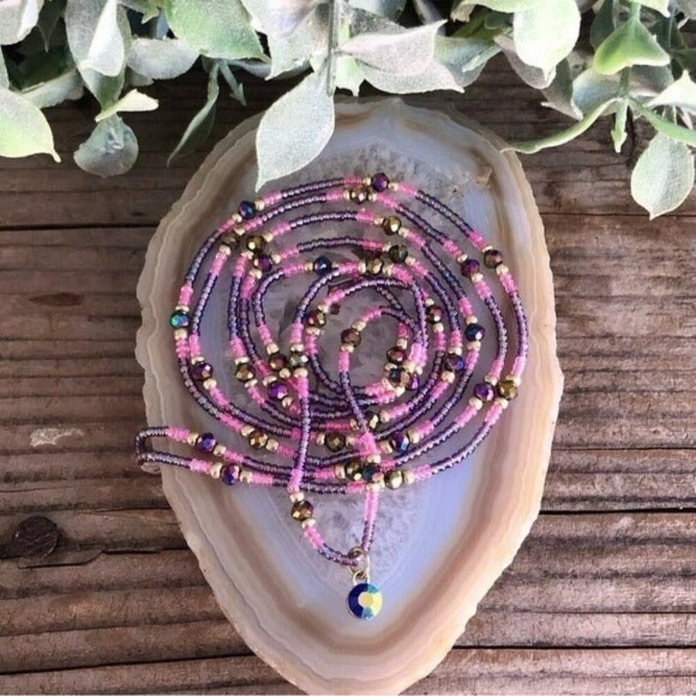 Super Nova Girl Charmed Waist Beads | Belly Chain | Belly Beads | Body Jewelry